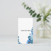 Maak Je Eigen Botanische Ontwerp Visitekaartje (Staand voorkant)