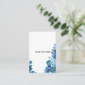 Maak Je Eigen Botanische Ontwerp Visitekaartje (Staand voorkant)