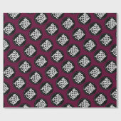 Maak je eigen Bourgogne herhalende logo achtergron Cadeaupapier (Vlak)
