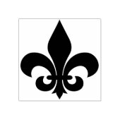 Maak Je Eigen Brede Koninklijke Fleur De Lis Rubberstempel (Afrduk)