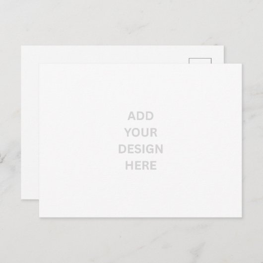 Maak je eigen briefkaart uitnodiging (Voorkant / Achterkant)