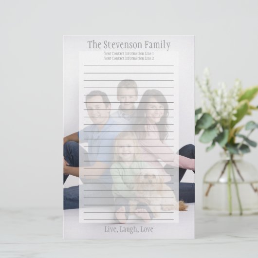 Maak je eigen briefpapier (Staand voorkant)