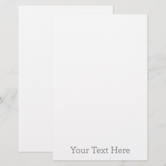 Briefpapier, Maat: 14 x 21,6 cm, Papier: Mat, Enveloppen: Geen (Voorkant / Achterkant)