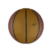 Maak Je Eigen Bruin Basketbal (Verticaal)