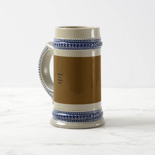 Maak Je Eigen Bruin Bierpul (Voorkant links)
