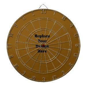 Maak Je Eigen Bruin Dartbord