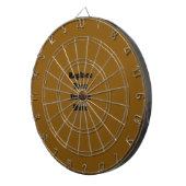 Maak Je Eigen Bruin Dartbord (Voorkant Rechts)
