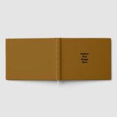 Maak Je Eigen Bruin Gastenboek (Volledig)