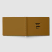 Maak Je Eigen Bruin Gastenboek (Volledig)