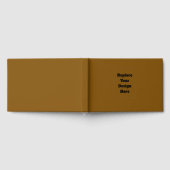 Maak je eigen Bruin Gastenboek (Volledig)