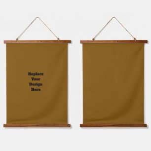 Maak Je Eigen Bruin Hangend Wandkleed