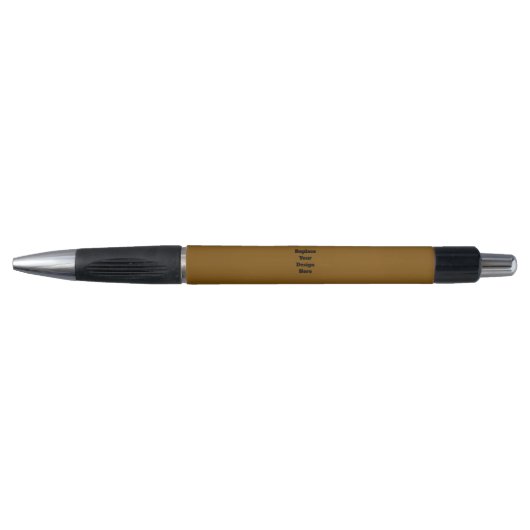 Maak Je Eigen Bruin Pen (Voorkant)