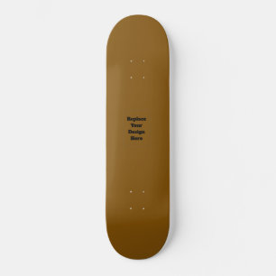 Maak Je Eigen Bruin Persoonlijk Skateboard