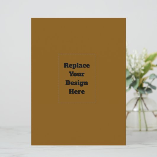 Maak Je Eigen Bruin Save The Date (Staand voorkant)
