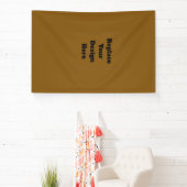 Maak Je Eigen Bruin Spandoek (Insitu)