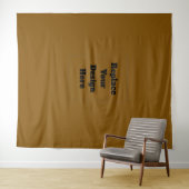 Maak Je Eigen Bruin Wandkleed (In Situ (horizontaal))