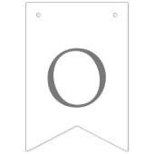 Gepersonaliseerde Zwaluwstaart Feestvlaggetjes (Derde vlag)