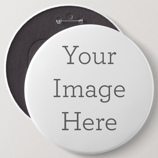 Kolossaal, 15,2 cm Ronde button (Voorkant /achterkant)