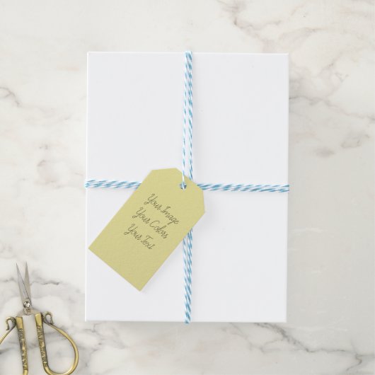 Maak je eigen cadeaulabel (Met Touw)