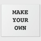 MAAK JE EIGEN CADEAUPAPIER (Vlak)