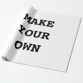 MAAK JE EIGEN CADEAUPAPIER (Uitgerold)