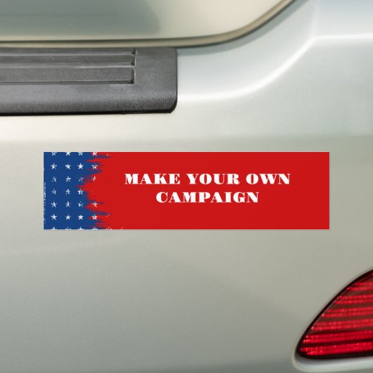 Maak je eigen campagne Sjabloon Bumpersticker (Op auto)