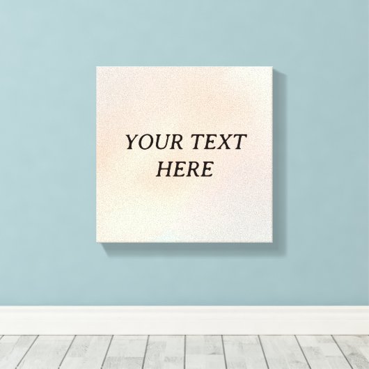 Maak Je Eigen Canvas – Minimalistisch Pastel Desig (Insitu (Houten vloer))