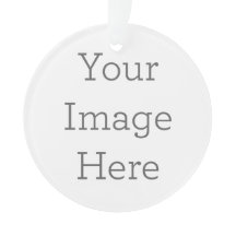 Maak je eigen cirkelvormig acryl ornament