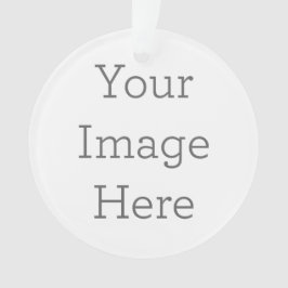 Maak je eigen cirkelvormig acryl ornament