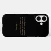 Maak Je Eigen Citaat Case-Mate iPhone Case (Achterkant (horizontaal))