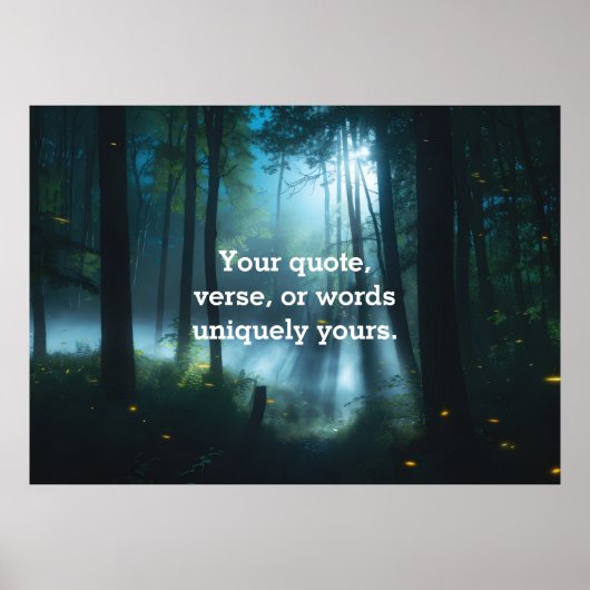 Maak Je Eigen Citaat Poster (Voorkant)