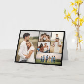 Maak Je Eigen Collage Kaart met 5 Foto's (Gele Bloem)