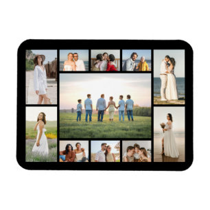 Maak Je Eigen Collage met 11 Foto's Magneet