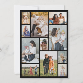 Maak Je Eigen Collage van 11 Foto's Notitiekaartje