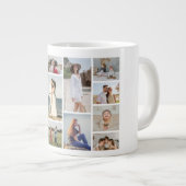 Maak Je Eigen Collage van 15 Foto's Grote Koffiekop (Voorkant rechts)