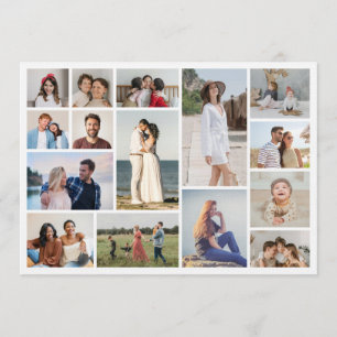 Maak Je Eigen Collage van 15 Foto's Kaart