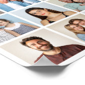 Maak Je Eigen Collage van 25 Foto's Poster (Hoek)