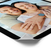 Maak Je Eigen Collage van 4 Foto's Poster (Hoek)