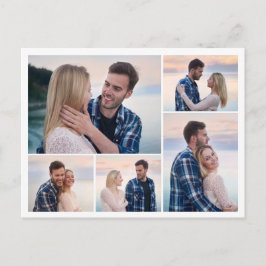 Maak Je Eigen Collage van 5 Foto's Briefkaart
