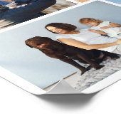 Maak Je Eigen Collage van 5 Foto's Poster (Hoek)