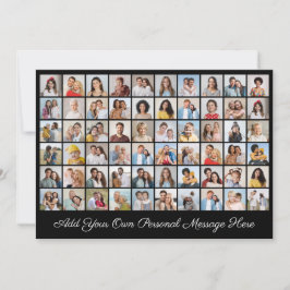Maak Je Eigen Collage van 60 Foto's met Je Groet Kaart