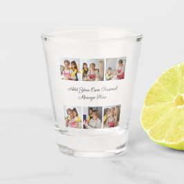 Maak Je Eigen Collage van 6 Foto's met Je Groet Shot Glas