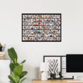 Maak Je Eigen Collage van 70 Foto's Poster (Thuiskantoor)