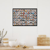 Maak Je Eigen Collage van 70 Foto's Poster (Keuken)