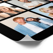 Maak Je Eigen Collage van 70 Foto's Poster (Hoek)