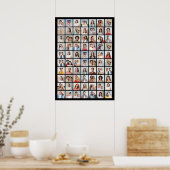 Maak Je Eigen Collage van 70 Foto's Poster (Keuken)