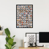 Maak Je Eigen Collage van 70 Foto's Poster (Thuiskantoor)