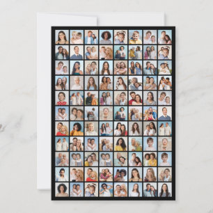 Maak Je Eigen Collage van 88 Foto's Kaart
