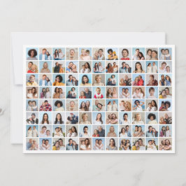 Maak Je Eigen Collage van 88 Foto's Kaart