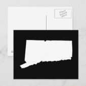 Maak je eigen Connecticut verhuisbericht Briefkaart (Voorkant / Achterkant)